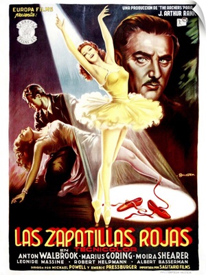 The Red Shoes, Poster Art From Spain, 1948