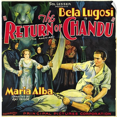 The Return Of Chandu - Vintage Movie Poster