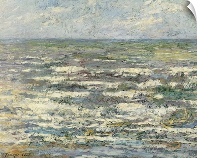 The Sea near Katwijk,1887, Dutch painting, oil on canvas
