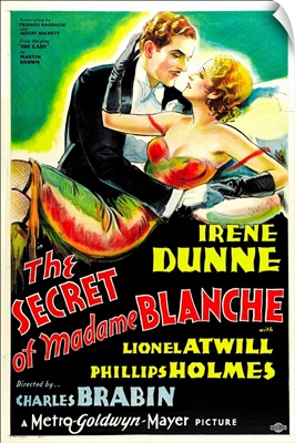 The Secret Of Madame Blanche - Vintage Movie Poster