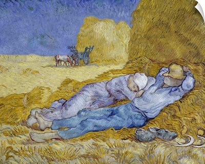 The Siesta, Dec, 1889-Jan, 1890, By Dutch Post Impressionist Vincent Van Gogh