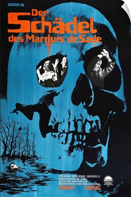 The Skull - Vintage Movie Poster (German)