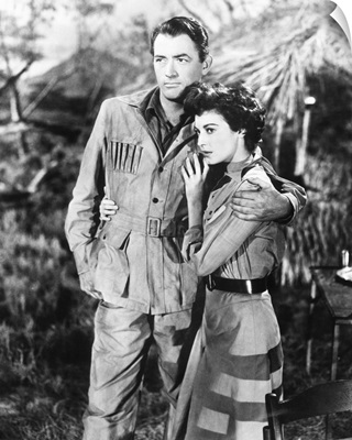 The Snows Of Kilimanjaro, From Left, Gregory Peck, Ava Gardner, 1952