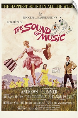 The Sound Of Music - Vintage Movie Poster