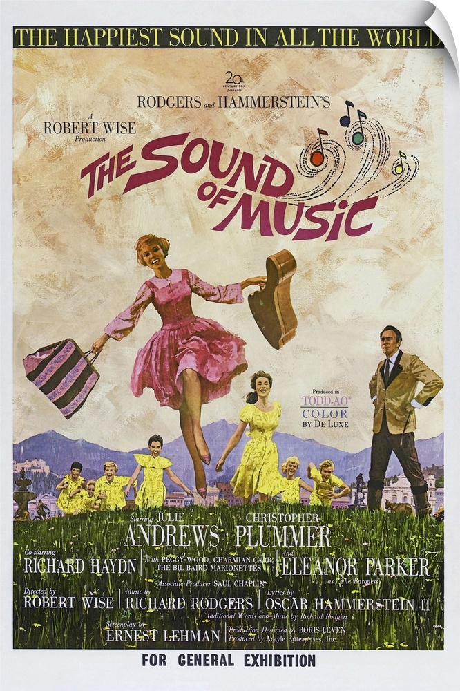 The Sound Of Music - Vintage Movie Poster (Australian)