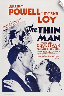 The Thin Man - Vintage Movie Poster, 1934