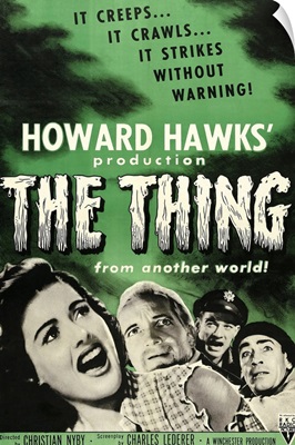 The Thing From Another World - Vintage Movie Poster