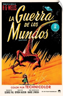 The War Of The Worlds, Spanish Poster Art, 1953