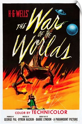 The War Of The Worlds - Vintage Movie Poster