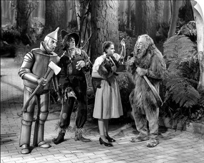 The Wizard Of Oz, Jack Haley, Ray Bolger, Judy Garland, Bert Lahr, 1939