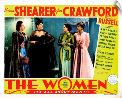 The Women, Joan Crawford, Rosalind Russell, Norma Shearer, Joan Fontaine, 1939