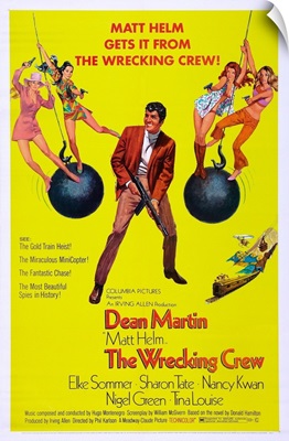 The Wrecking Crew - Vintage Movie Poster