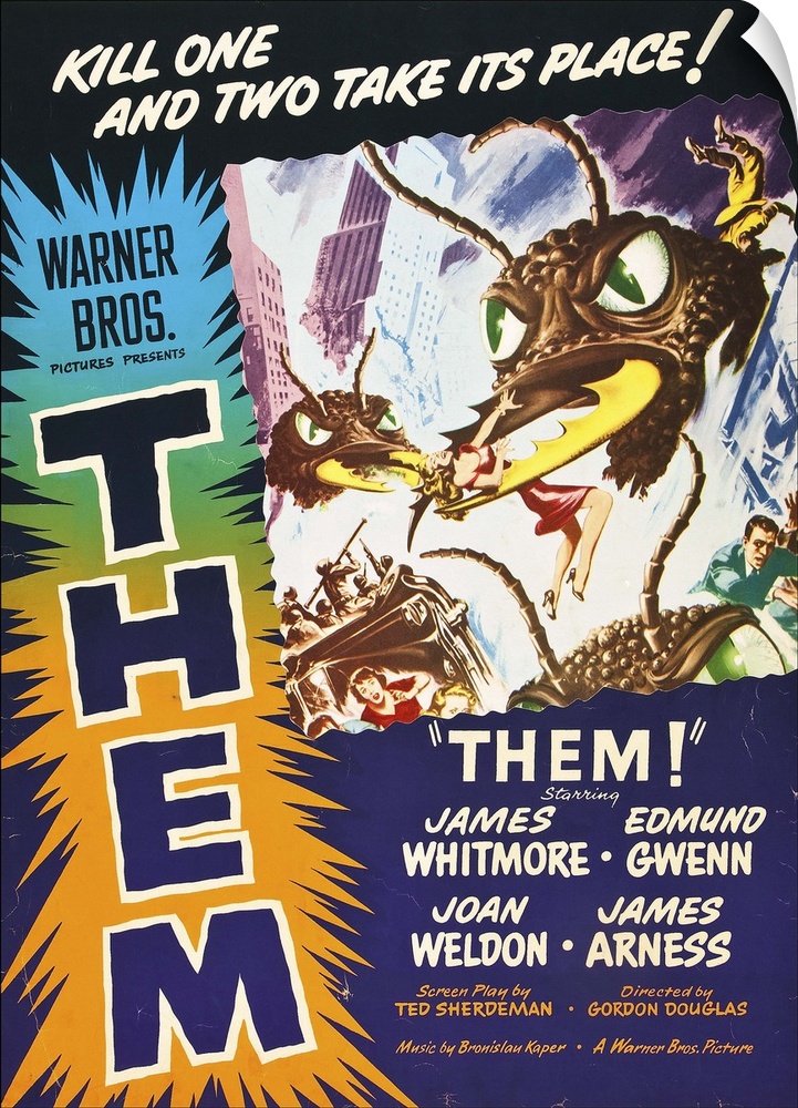 THEM!, US poster art, 1954
