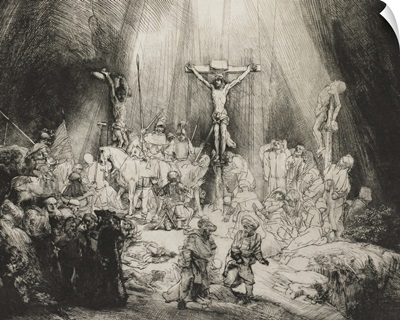 Three Crosses, by Rembrandt van Rijn, 1633