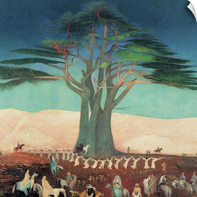 Tivadar Csontvary-Kosztka, Pilgrimage to the Cedars of Lebanon, 1907, Hungarian National