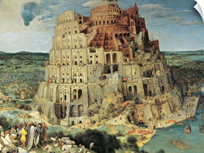 Tower of Babel, by Pieter Bruegel the Elder, 1563. Kunsthistorisches Museum, Vienna