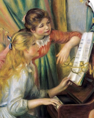 Two Young Girls at the Piano