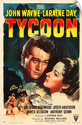 Tycoon - Vintage Movie Poster