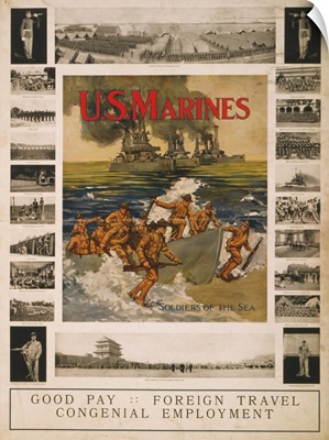 U.S. Marines recruitment poster