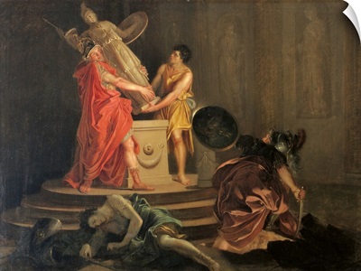 Ulysses And Diomedes Stealing The Statue Of Pallas Athena, 1783.