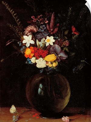 Vase Of Flowers, By Jan Bruegel The Elder, C. 1590-1600. Rome, Italy