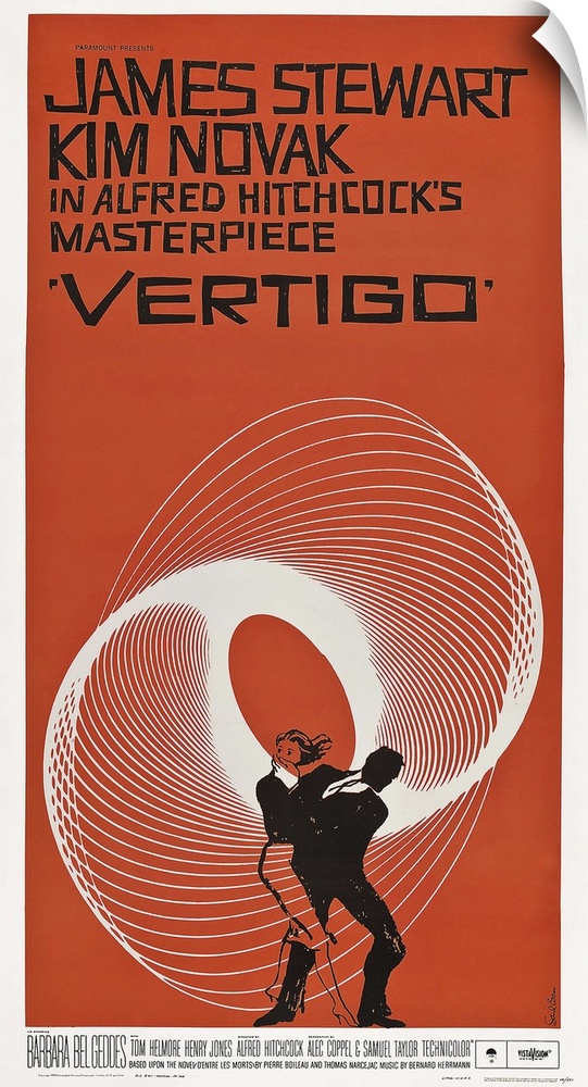 Vertigo, US Poster Art, 1958.