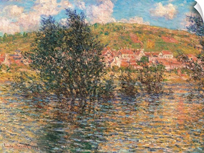 Vetheuil, View from Lavacourt, by Claude Monet, 1879. Musee d'Orsay, Paris, France