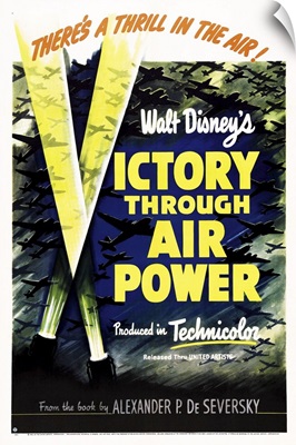 Victory Through Air Power - Vintage Movie Poster