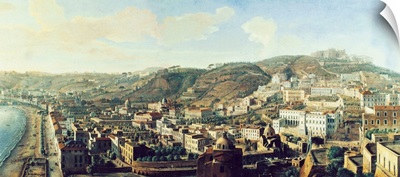 View of Naples with the District of Chiaia from Pizzofalcone, 18th c