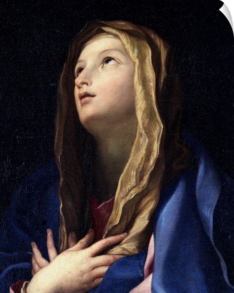 Cignani Carlo, The Virgin Mary , 17th Century, oil on canvas,  Private collection (607179) Everett Collection\Mondadori Po...
