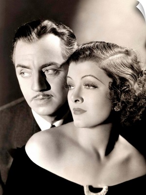 William Powell and Myrna Low in Evelyn Prentice - Vintage Publicity Photo