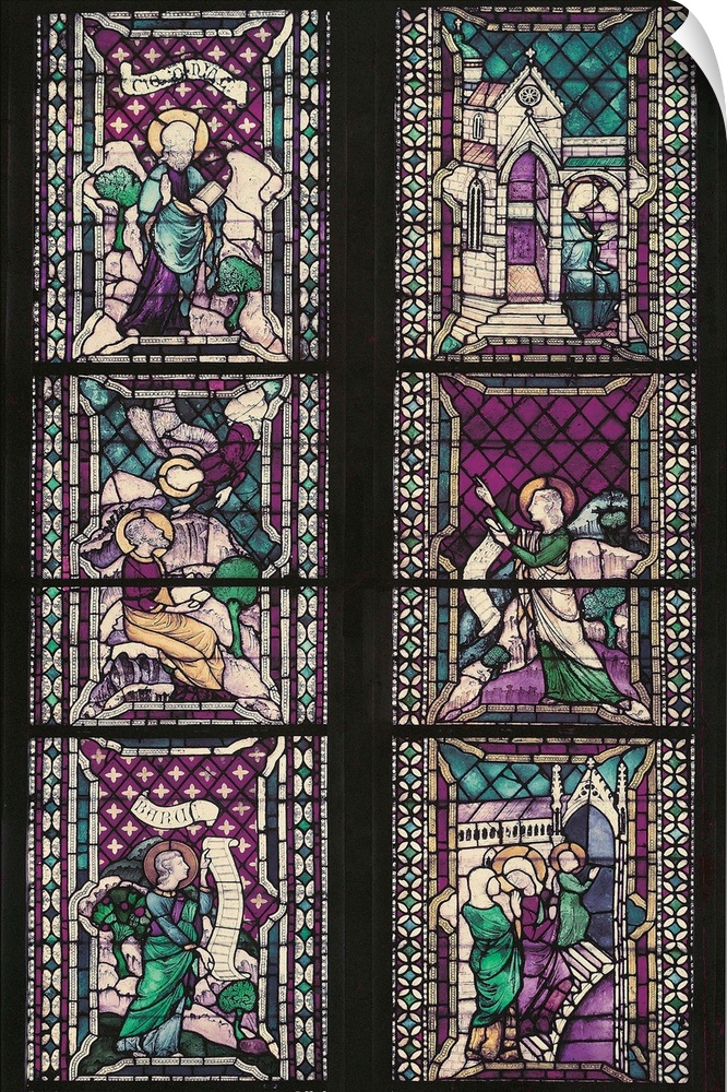 Windows with stories of the life of the Virgin and of the Prophets, by Lorenzo Maitani, 1300 - 1325 about, 14th Century, -...