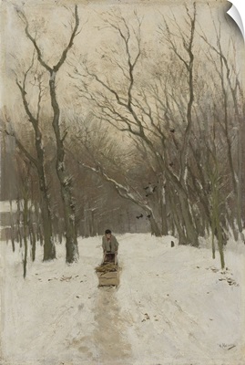 Winter in the Scheveningse Bushes, Anton Mauve, 1870-88