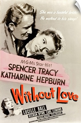 Without Love - Vintage Movie Poster