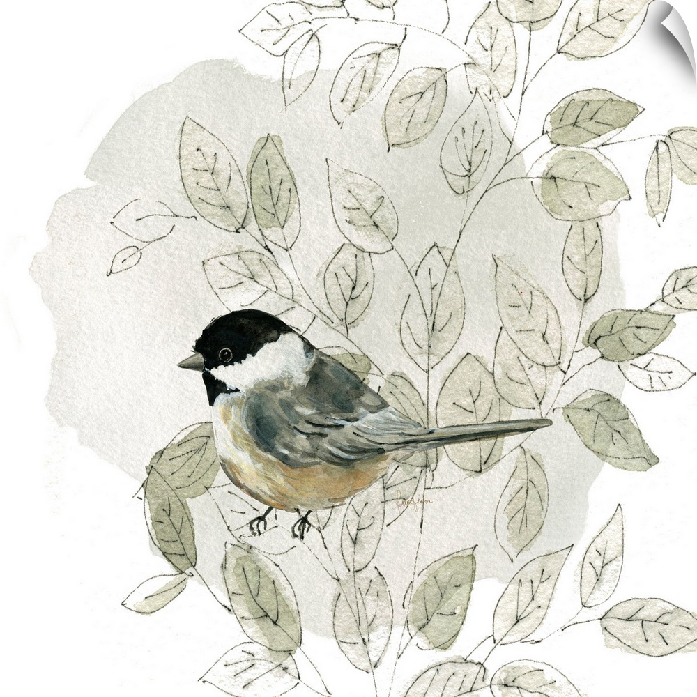 Botanical Sketchbook Bird II