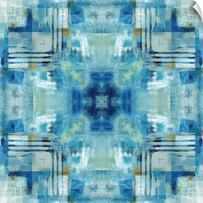 Kaleidoscope Blue Tie Dye