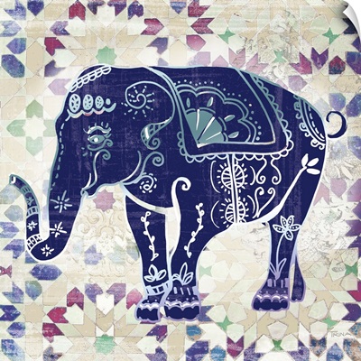 Painted Elephant II