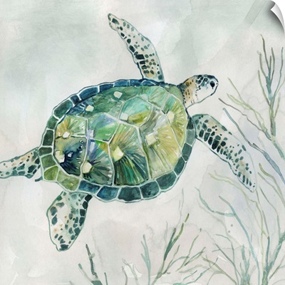 Seaglass Turtle I
