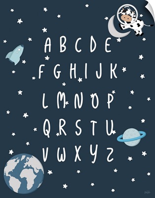 Space Cow Alphabet