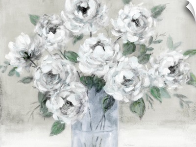 Tender White Roses