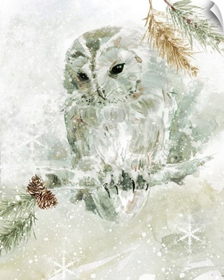 Winter Lodge Owl