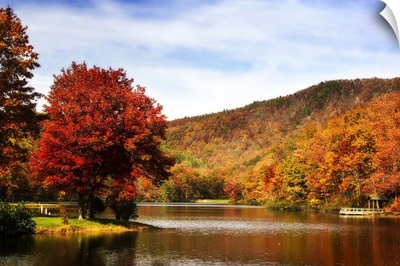 Mountain Lake Autumn