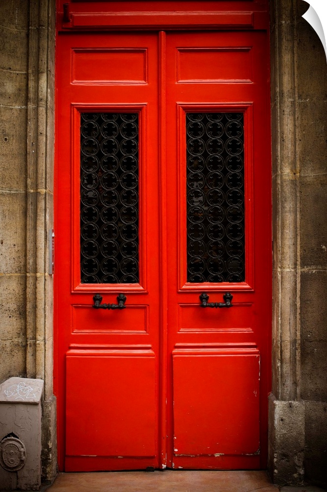 Red Door in Paris