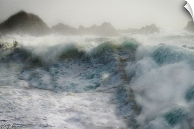 Stormy Blue Ocean