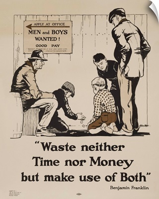 1920's Ymca Personal Finance Poster