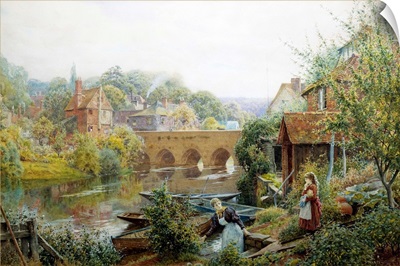 A Summer's Day, Abingdon, Oxfordshire, England by Charles Gregory