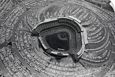 Aerial View Of Dodger Stadium