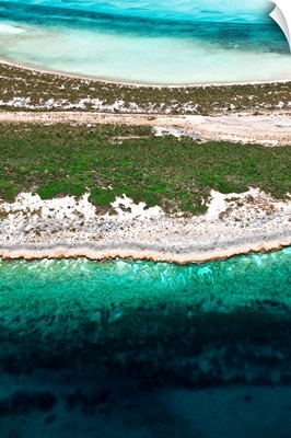 Aerial View Of Exuma Cays, Bahamas