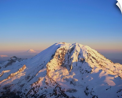 Aerial View Of Mount Rainier