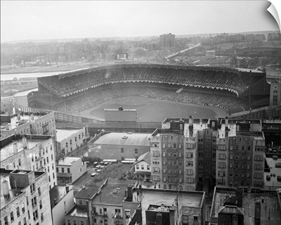 Aerial View Of Yankee Stadium
